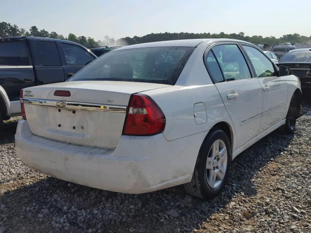 1G1ZT51F76F169896 - 2006 CHEVROLET MALIBU LT WHITE photo 4