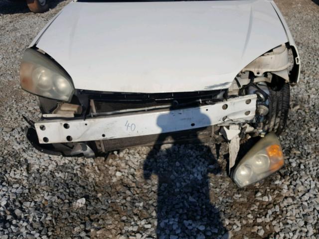 1G1ZT51F76F169896 - 2006 CHEVROLET MALIBU LT WHITE photo 9