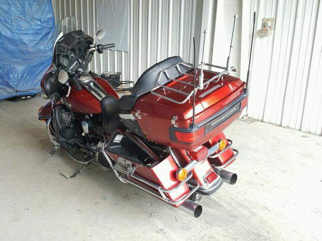 1HD1FC4198Y617075 - 2008 HARLEY-DAVIDSON FLHTCUI BURGUNDY photo 3