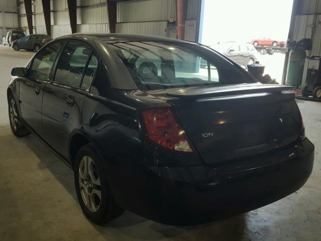 1G8AK52F93Z181512 - 2003 SATURN ION LEVEL BLACK photo 3