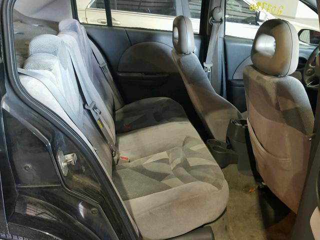 1G8AK52F93Z181512 - 2003 SATURN ION LEVEL BLACK photo 6