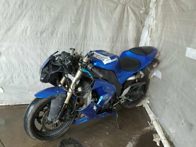 JKAZXCD187A025038 - 2007 KAWASAKI ZX1000 D BLUE photo 2