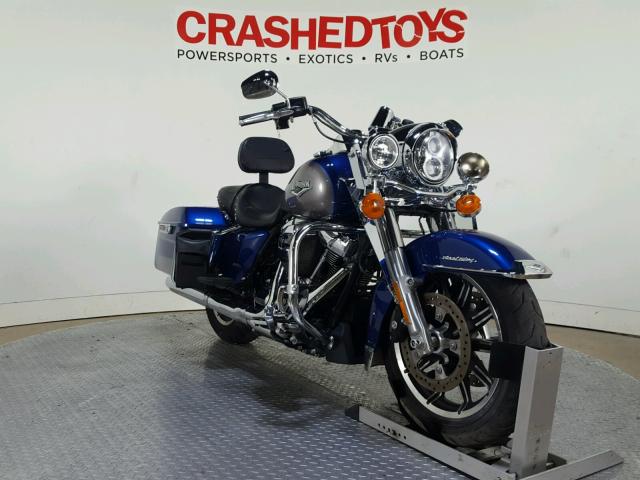 1HD1FBC10HB614287 - 2017 HARLEY-DAVIDSON FLHR ROAD BLUE photo 2