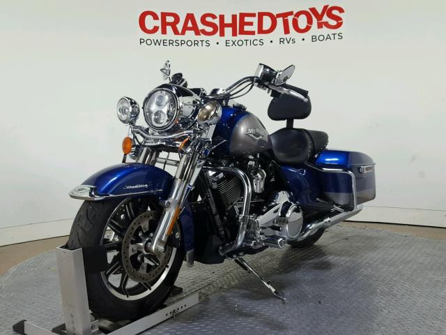 1HD1FBC10HB614287 - 2017 HARLEY-DAVIDSON FLHR ROAD BLUE photo 4