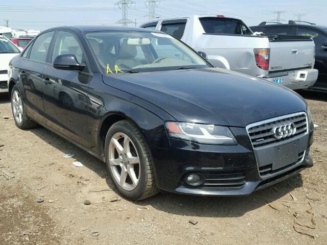 WAULF78K79N010631 - 2009 AUDI A4 2.0T QU BLACK photo 1