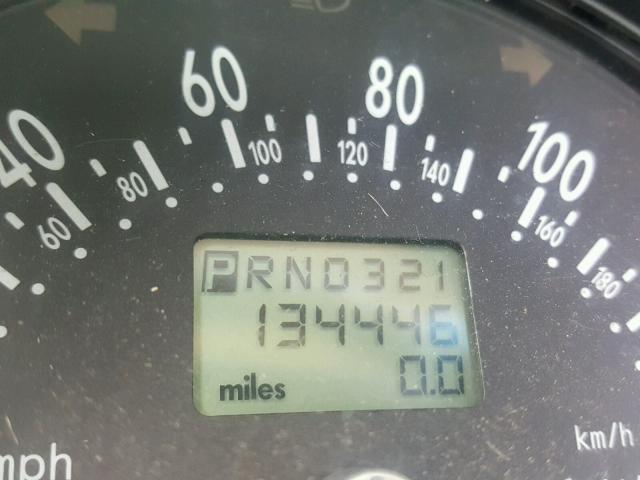 3VWCS21CX1M407489 - 2001 VOLKSWAGEN NEW BEETLE ყვითელი ფოტო 8