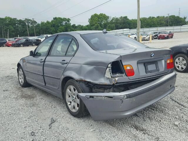 WBAEU334X4PR09741 - 2004 BMW 325 XI GRAY photo 3