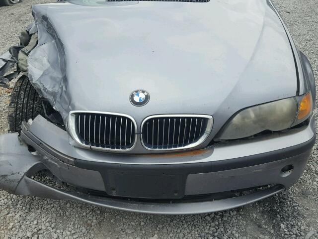 WBAEU334X4PR09741 - 2004 BMW 325 XI GRAY photo 7