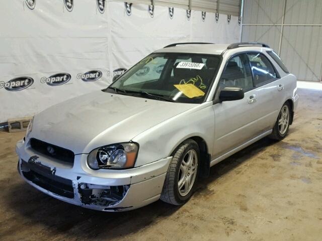 JF1GG67555G803129 - 2005 SUBARU IMPREZA RS SILVER photo 2