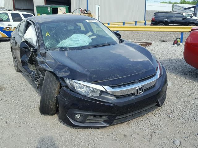 19XFC1F71HE009384 - 2017 HONDA CIVIC EXL GRAY photo 1