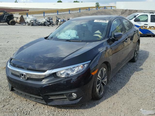 19XFC1F71HE009384 - 2017 HONDA CIVIC EXL GRAY photo 2