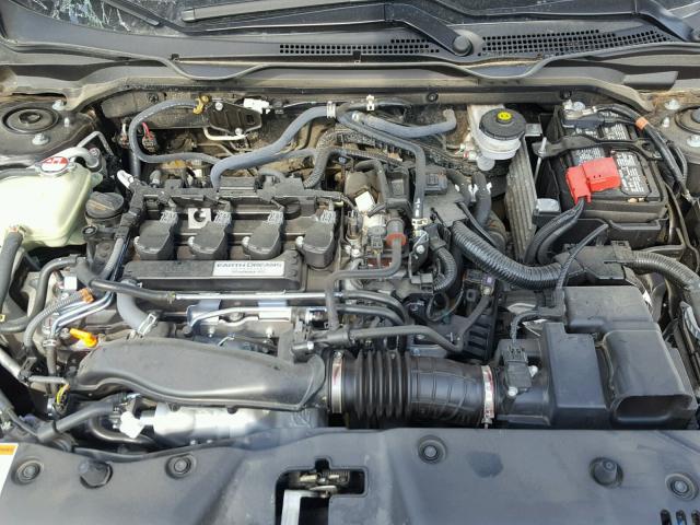 19XFC1F71HE009384 - 2017 HONDA CIVIC EXL GRAY photo 7