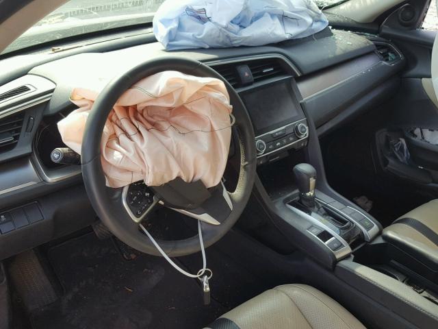 19XFC1F71HE009384 - 2017 HONDA CIVIC EXL GRAY photo 9