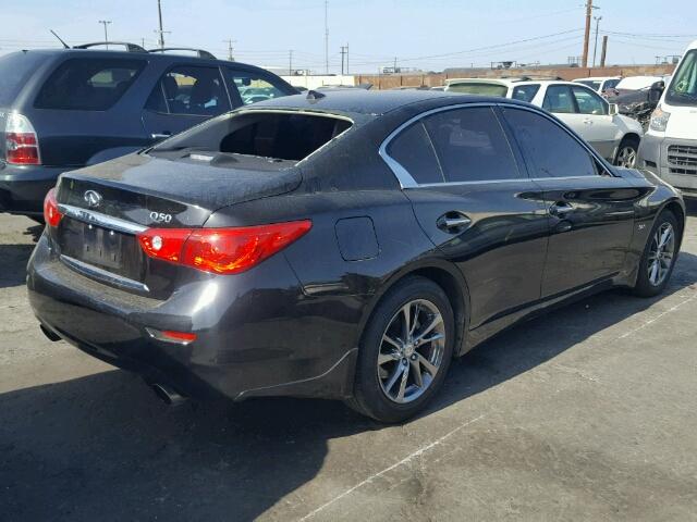 JN1EV7AP4HM743893 - 2017 INFINITI Q50 PREMIU BLACK photo 4