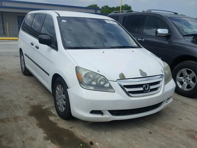 5FNRL38217B061441 - 2007 HONDA ODYSSEY LX WHITE photo 1