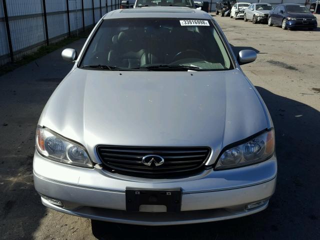 JNKDA31A62T009843 - 2002 INFINITI I35 SILVER photo 9