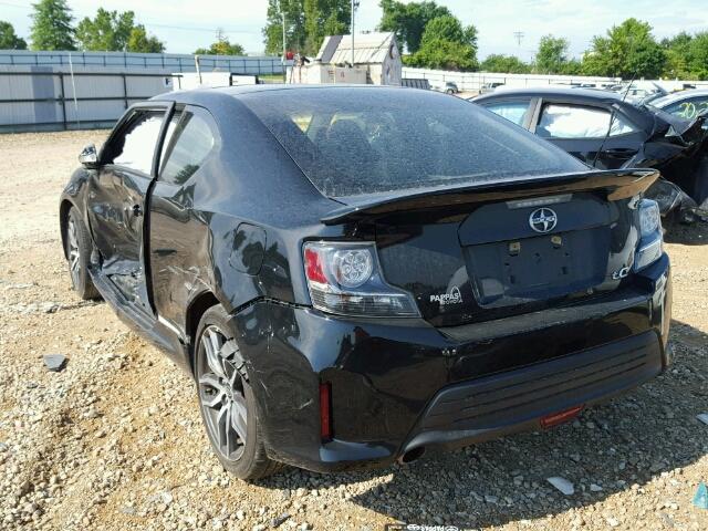 JTKJF5C74FJ011863 - 2015 TOYOTA SCION TC 黑色 照片 3