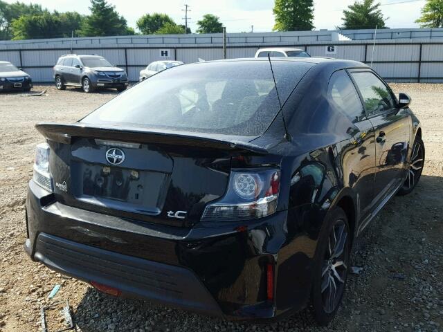JTKJF5C74FJ011863 - 2015 TOYOTA SCION TC 黑色 照片 4