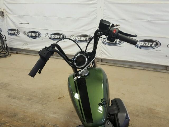 JYAVN05E1EA007127 - 2014 YAMAHA XVS950 CU GREEN photo 5