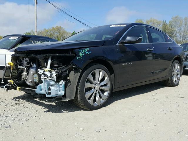 1G1ZH5SX7GF341208 - 2016 CHEVROLET MALIBU PRE 黑色 照片 2