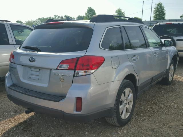 4S4BRCKC3C3236003 - 2012 SUBARU OUTBACK 2. SILVER photo 4