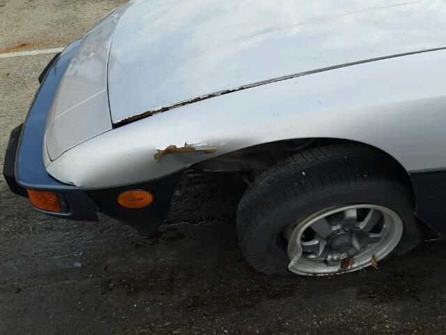 9247204488 - 1977 PORSCHE 924 SILVER photo 9