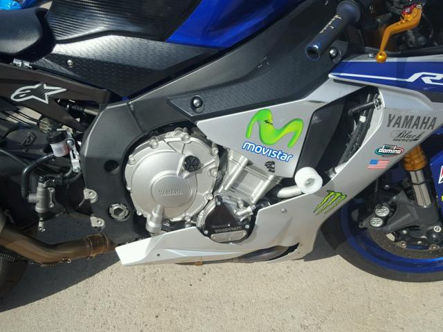 JYARN39E8FA000707 - 2015 YAMAHA YZFR1 BLUE photo 7