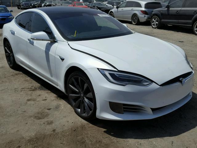 5YJSA1E17GF176021 - 2016 TESLA MODEL S WHITE photo 1