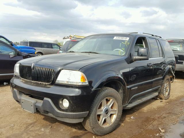 5LMEU68H15ZJ19582 - 2005 LINCOLN AVIATOR 黑色 照片 2