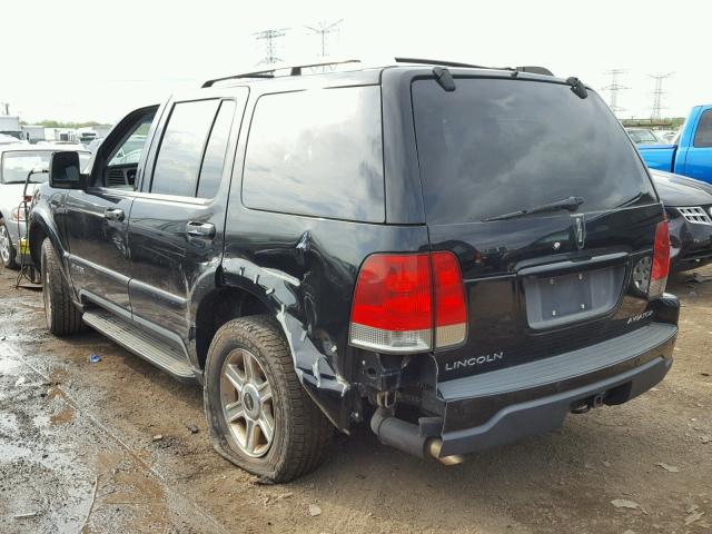 5LMEU68H15ZJ19582 - 2005 LINCOLN AVIATOR 黑色 照片 3