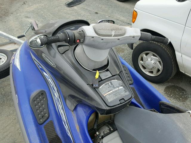 YAMA3735K405 - 2005 YAMAHA WAVERUNNER BLUE photo 5