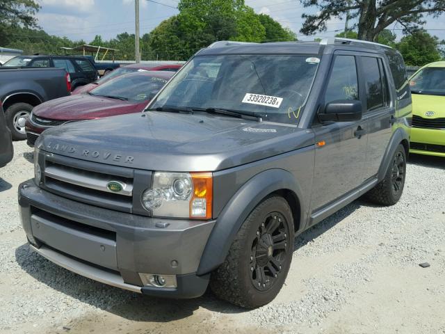 SALAE254X8A483816 - 2008 LAND ROVER LR3 SE GRAY photo 2