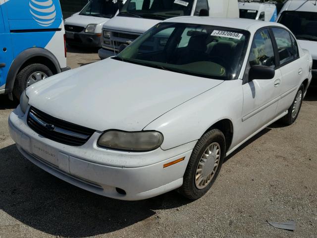 1G1ND52J0Y6152214 - 2000 CHEVROLET MALIBU WHITE photo 2