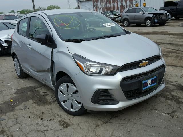 KL8CB6SA6HC821347 - 2017 CHEVROLET SPARK LS SILVER photo 1