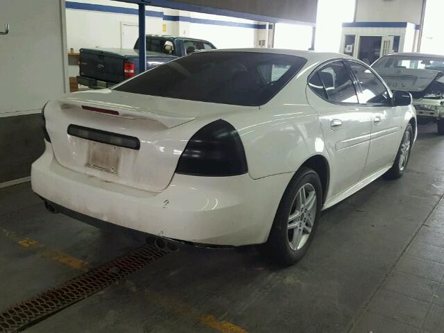 2G2WR554361279387 - 2006 PONTIAC GRAND PRIX WHITE photo 4