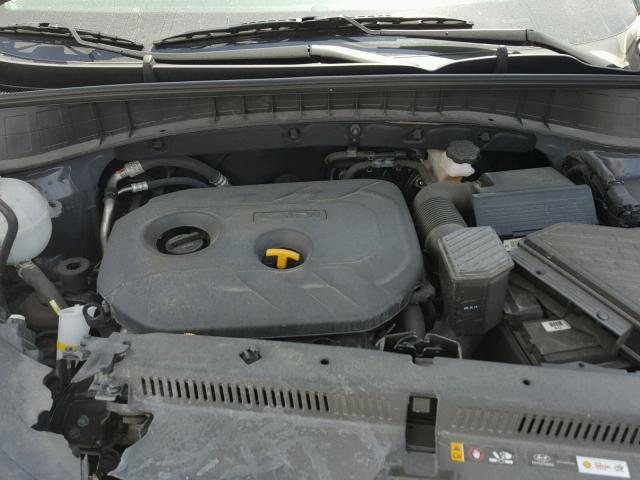 KM8J33A45HU438639 - 2017 HYUNDAI TUCSON LIM GRAY photo 7