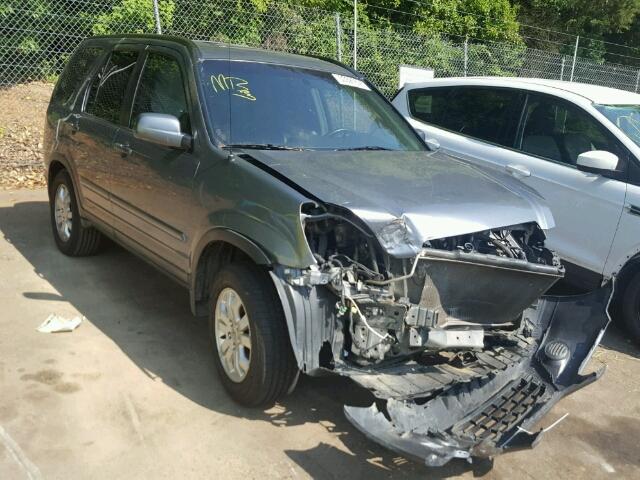 SHSRD78965U316785 - 2005 HONDA CR-V SE SILVER photo 1