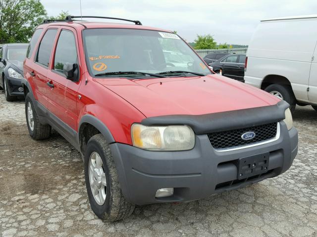 1FMYU04121KF31826 - 2001 FORD ESCAPE RED photo 1