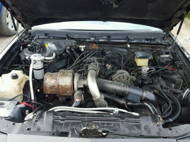 1G4GJ1178HP451124 - 1987 BUICK REGAL 黑色 照片 7