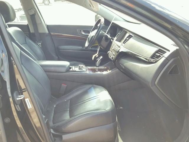 KNALW4D49F6023571 - 2015 KIA K900 BLACK photo 5