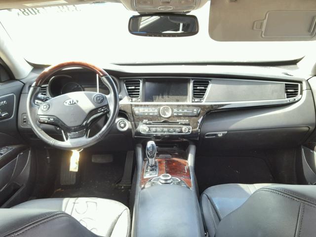 KNALW4D49F6023571 - 2015 KIA K900 BLACK photo 9