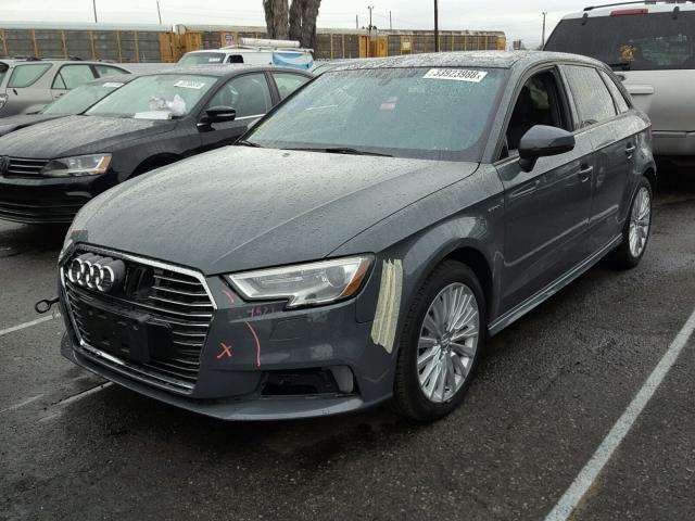 WAUUPBFF9JA058797 - 2018 AUDI A3 E-TRON GRAY photo 2