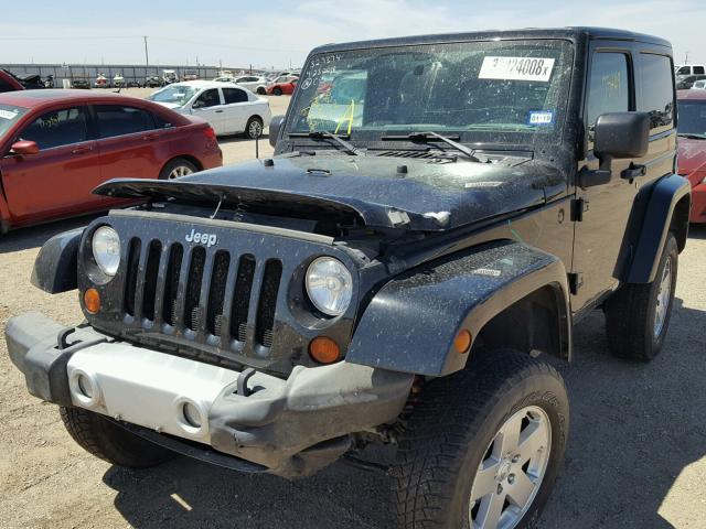 1J4AA5D16BL547979 - 2011 JEEP WRANGLER S BLACK photo 2