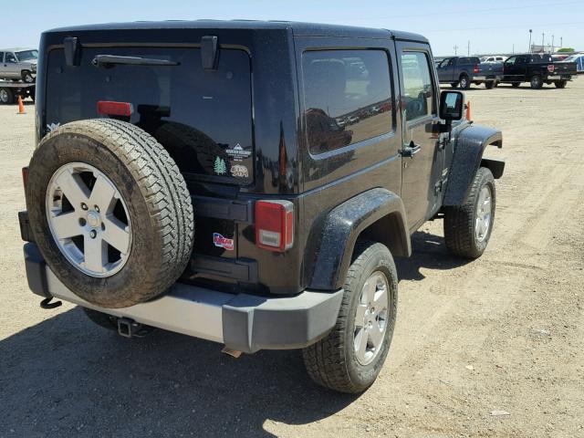 1J4AA5D16BL547979 - 2011 JEEP WRANGLER S BLACK photo 4
