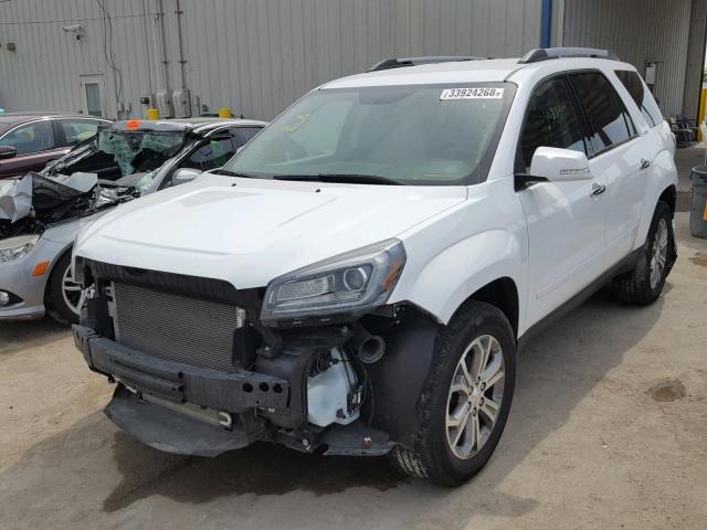 1GKKRRKD5GJ180538 - 2016 GMC ACADIA SLT თეთრი ფოტო 2