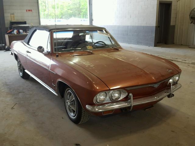 105676W107277 - 1965 CHEVROLET CORVAIR BROWN photo 1