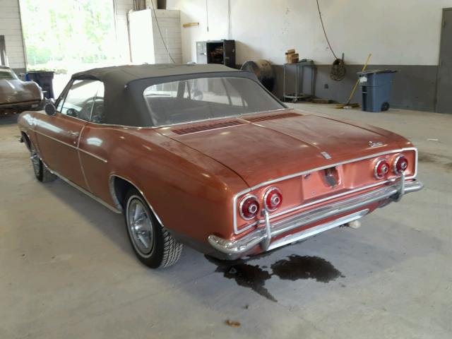 105676W107277 - 1965 CHEVROLET CORVAIR BROWN photo 3