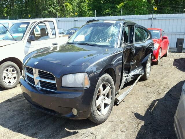 2B3KA33V59H622456 - 2009 DODGE CHARGER SX BLACK photo 2