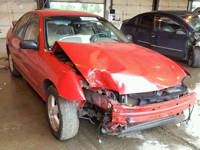 1G1JF52F937138027 - 2003 CHEVROLET CAVALIER L RED photo 1