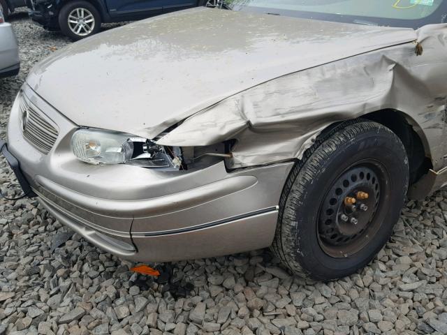 2G4WB52K921107681 - 2002 BUICK REGAL LS 金色 照片 9